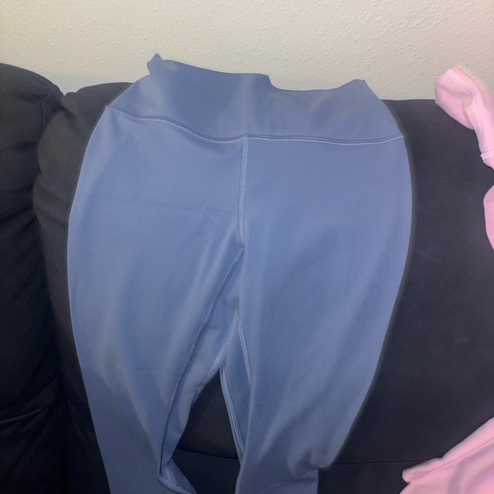 Lululemon Athletica Blue High-Waisted Leggings